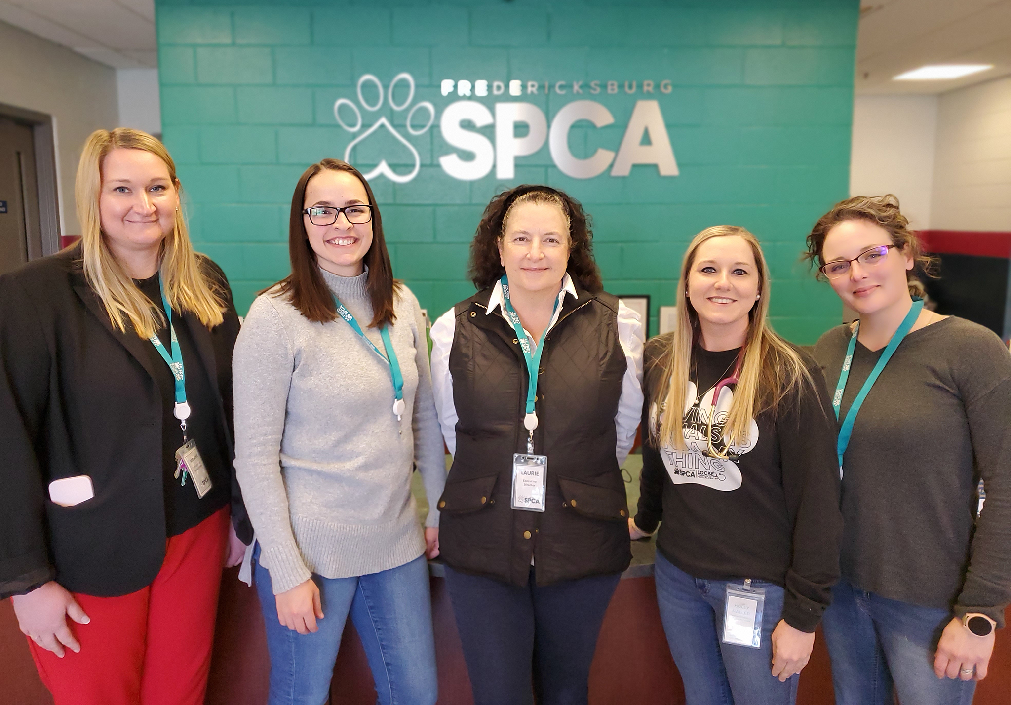 Team Fred SPCA New Executive Director Fredericksburg SPCA