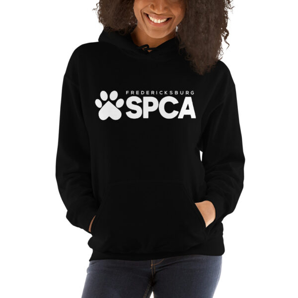 Fredericksburg SPCA Hoodie - White - Image 2